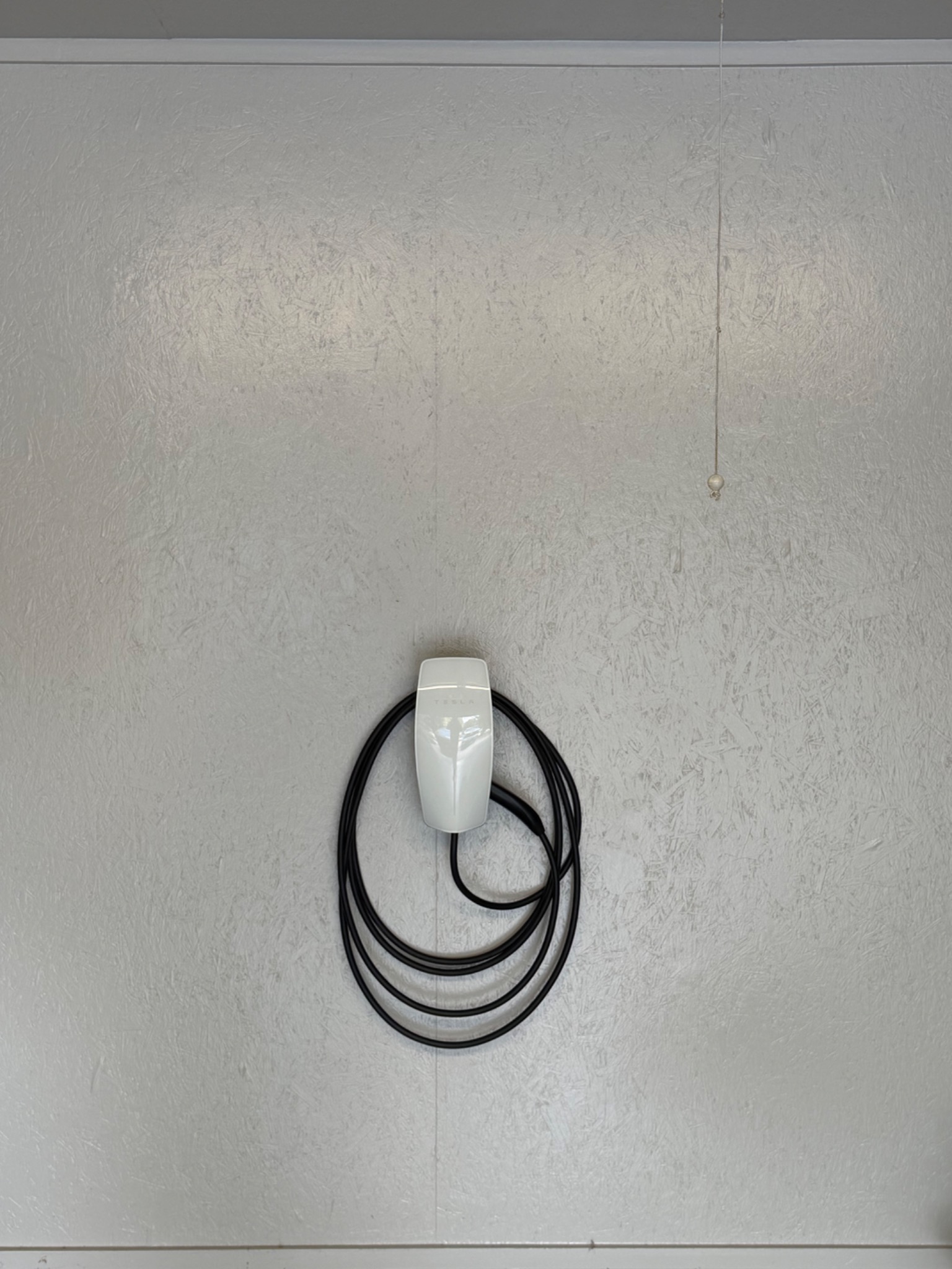 Tesla Wall Connector installed for Level 2 home EV charging